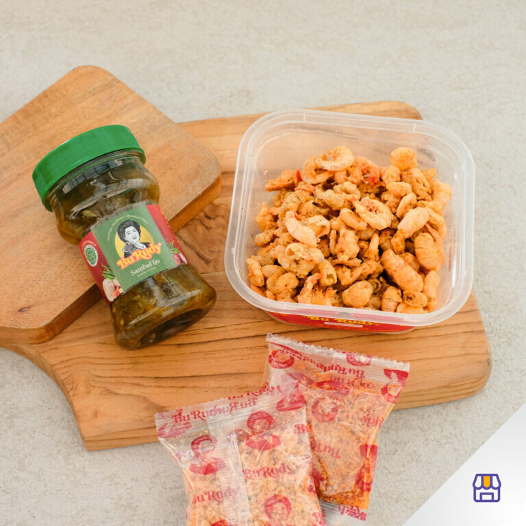 Paket Udang Kecil Sambal Ijo Bu Rudy PaxelMarket