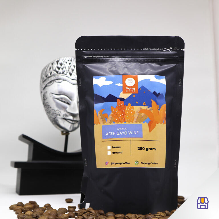 Kopi Arabica Aceh Gayo Wine Gram Topeng Coffee Paxelmarket