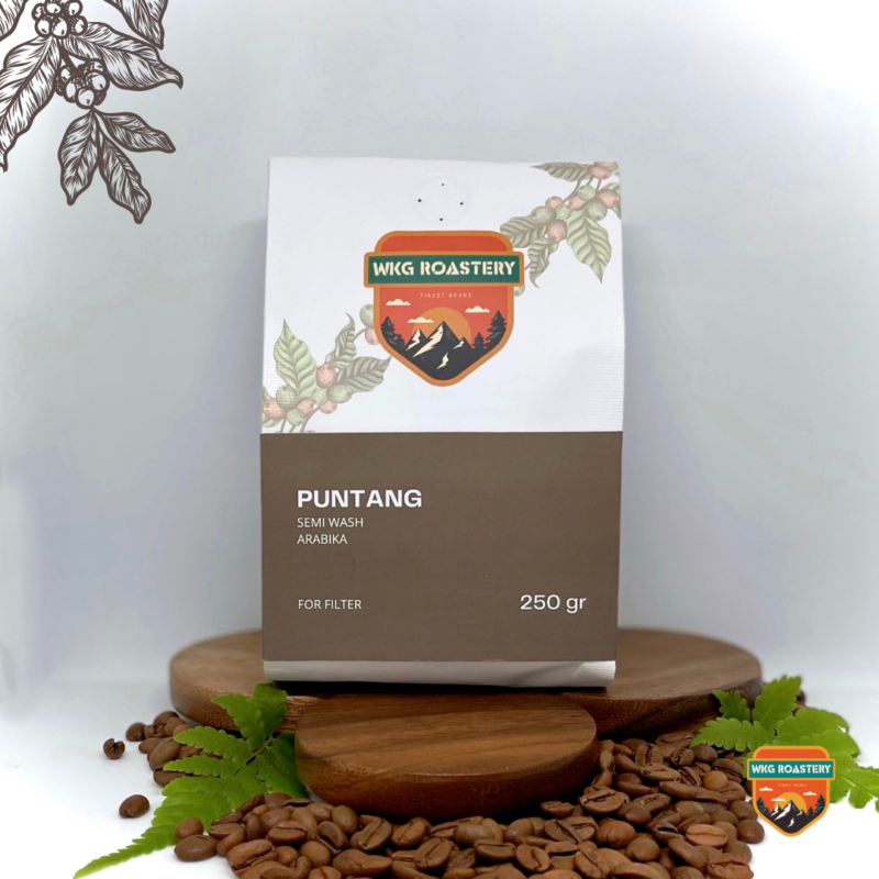 Order Online BIJI KOPI SPECIALTY WKG PUNTANG SEMI WASH 250 GR PaxelMarket