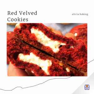 Soft Cookies by Alicia - Red Velvet Cookies