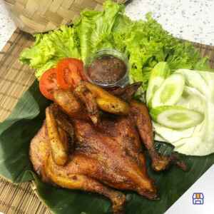 Ayam Goreng Legend - Ingkung Ayam Kampung (1 ekor komplit)
