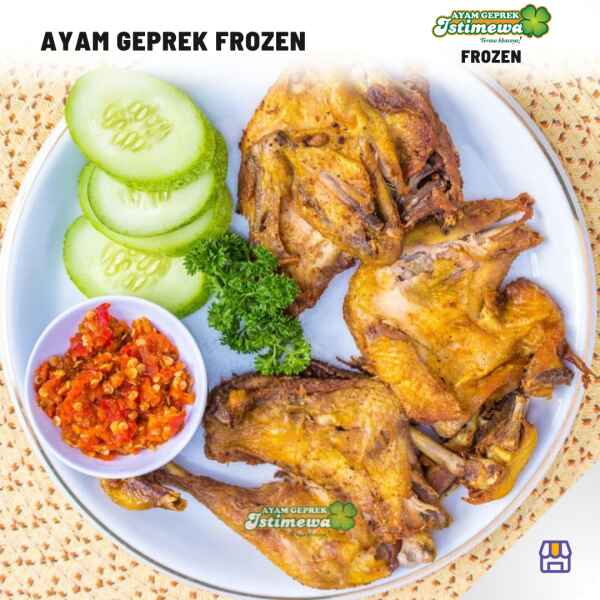 Ayam Geprek Frozen (Isi 4prs) - Ayam Geprek Istimewa
