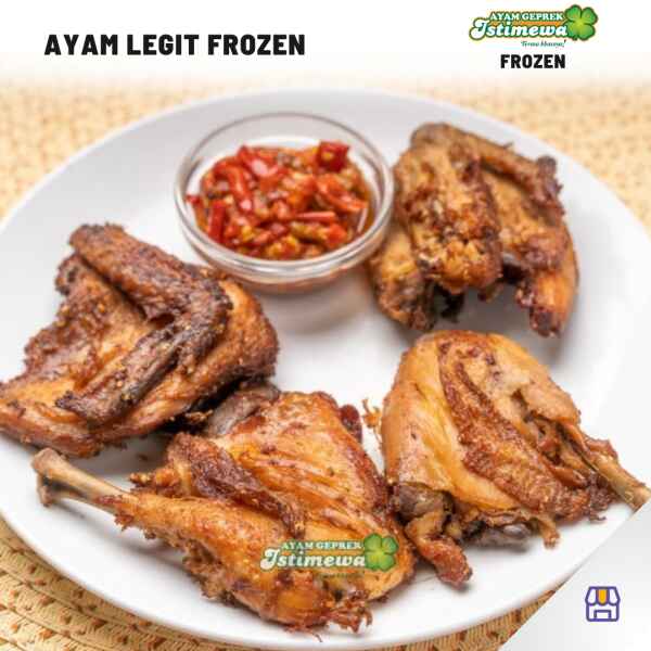 Ayam Legit Frozen (Isi 4prs) - Ayam Geprek Istimewa