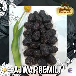 Kurma Ajwa Madinah 1 Kg Premium Zannubia