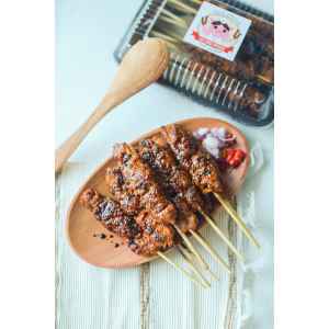 Sate Babi Bali Full Daging (10 tusuk) - Sate Babi Mamaku