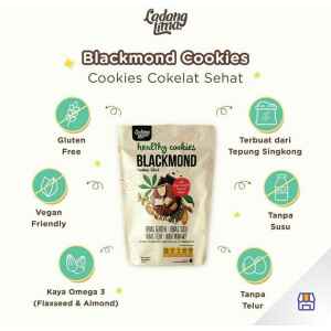 Blackmond Cookies Gluten Free/Bebas Gluten - Woluwolu Jaya Food