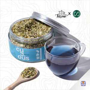 Artisan Tea Titisane Curious - Blue Pea Flower Jasmine Peppermint Tea Loose Tea 50 grams