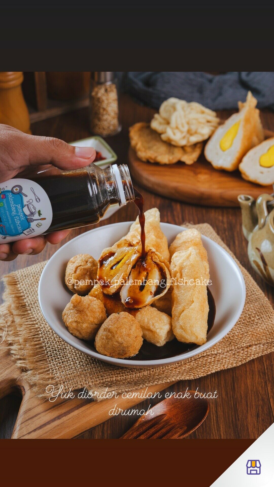 Pempek palembang fishcake