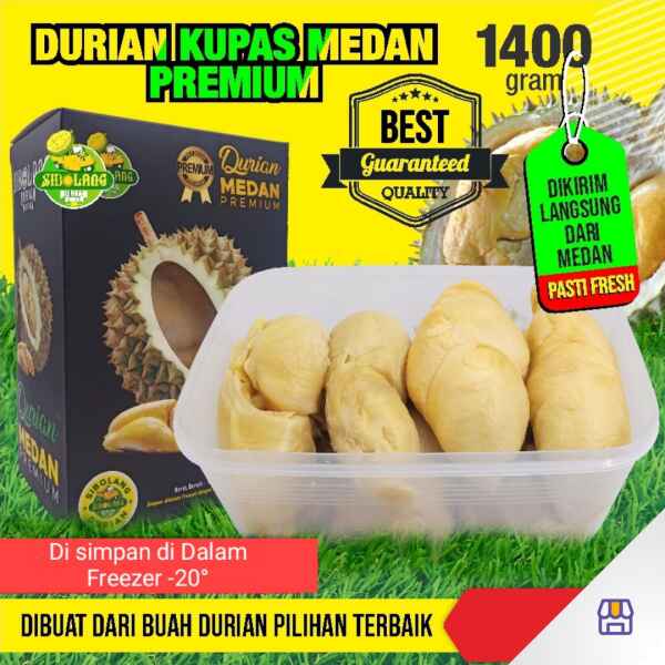 Durian Kupas 1400 gram Premium