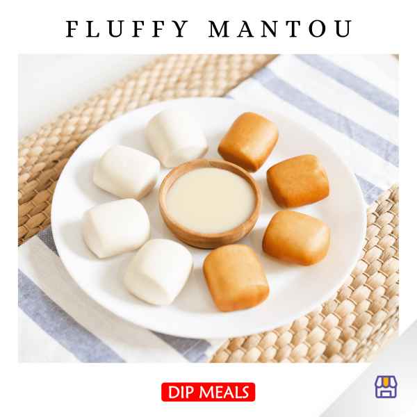 Fluffy Mantou isi 9 pcs