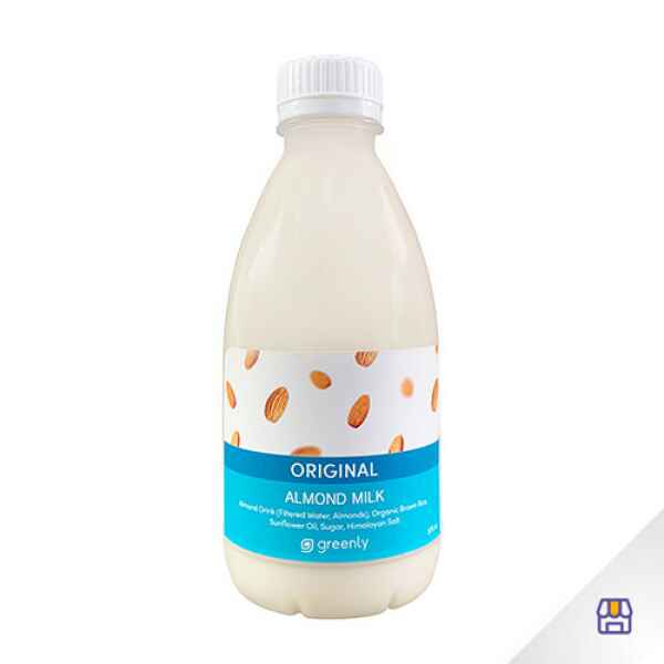 Greenly Susu Almond Milk 375ml - Asi Booster