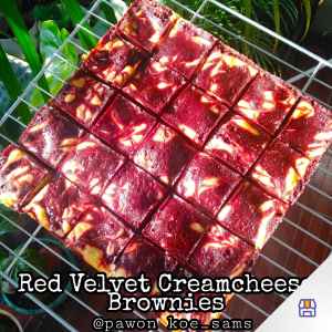 Red Velvet Creamcheese Brownies