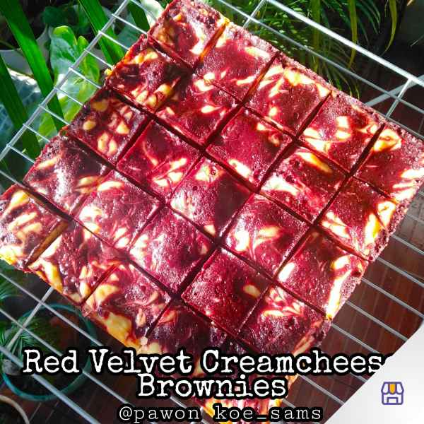 Red Velvet Creamcheese Brownies