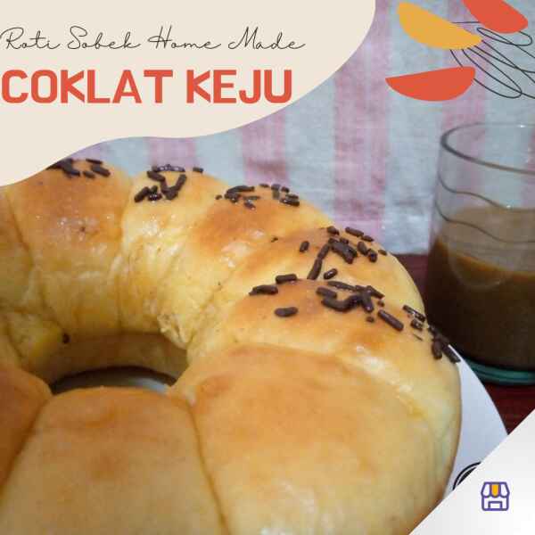 Roti Sobek Manis (Isi Coklat/Keju/Coklat Keju)