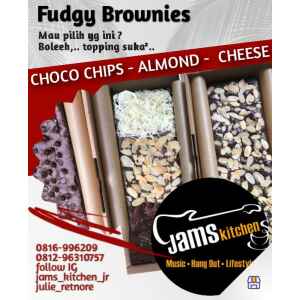Fudgy Brownies Enak Murah