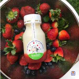 Stacie Grassfed's Yogurt Strawberry 250 mL