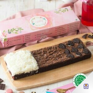 Fudgy Brownies by Mels Factory (Halal MUI) - Mix Choco Oreo Cheese