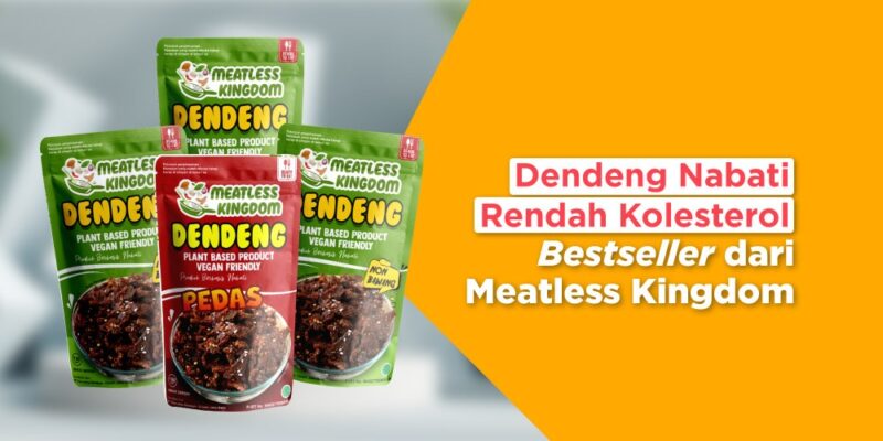 Dendeng Nabati Rendah Kolesterol, Bestseller dari Meatless Kingdom