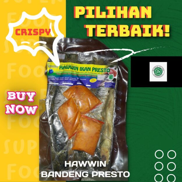 BANDENG PRESTO HAWWIN (TIDAK BAU LUMPUR/AMIS )