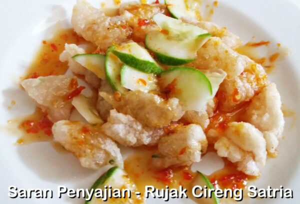 Order Online Rujak Cireng Satria Frozen Crispy Bumbu Sambal Rujak