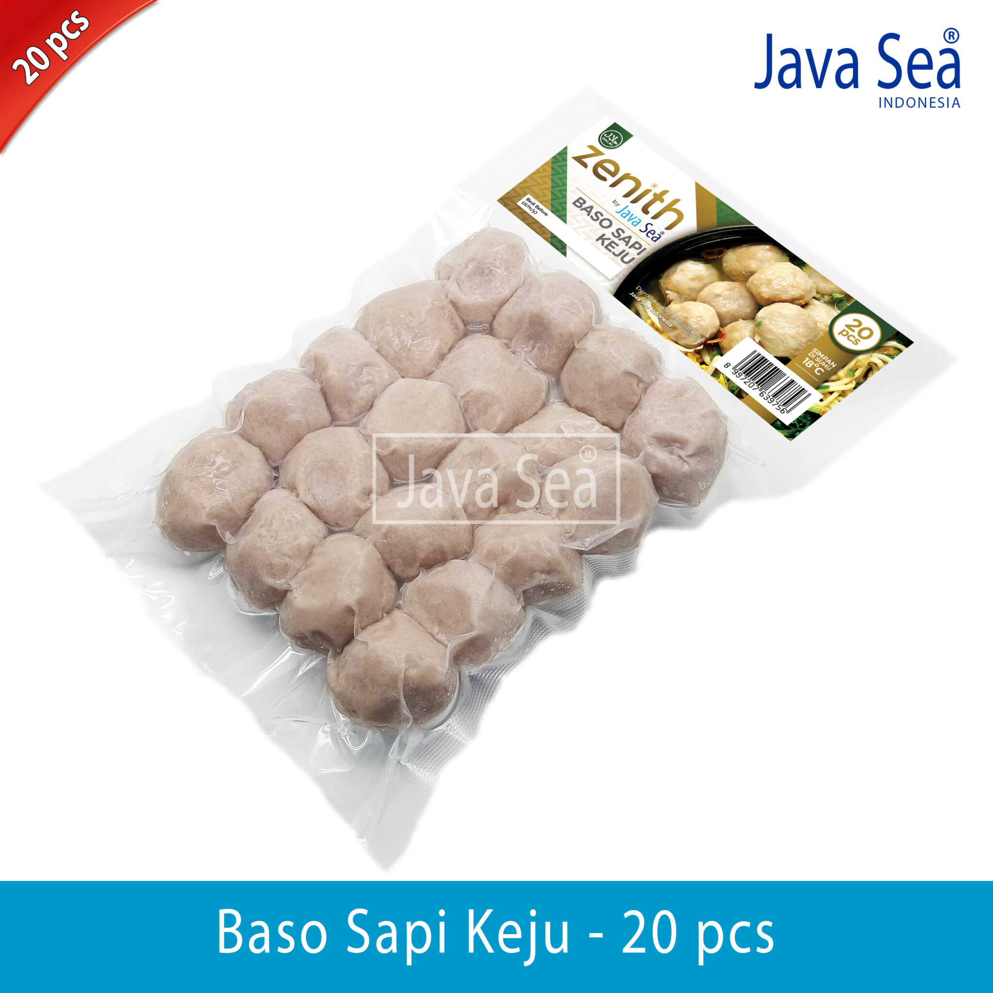 Baso Sapi Keju Premium 20 Pcs Per Pack Paxelmarket