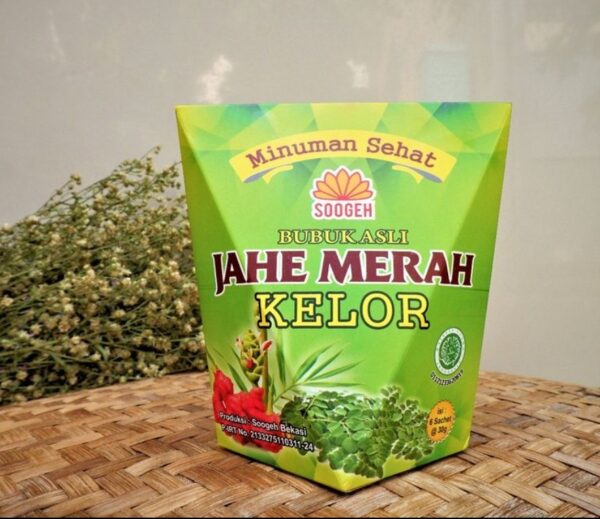 jahe merah kelor