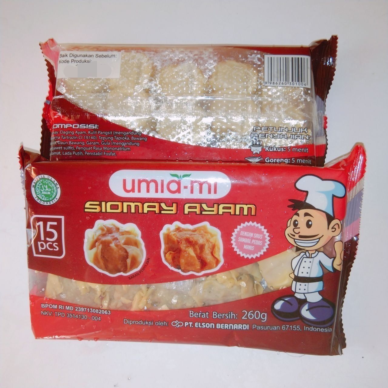 Umiami Siomay Sayur Isi 15pcs Paxelmarket