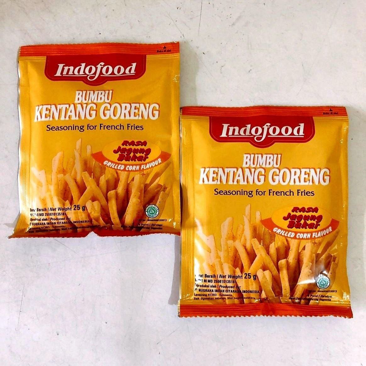 Indofood Bumbu Tabur Rasa Jagung Bakar 25gr Paxelmarket 