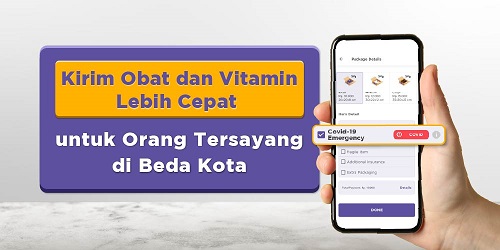 Kirim Obat & Vitamin ke Yang Tersayang