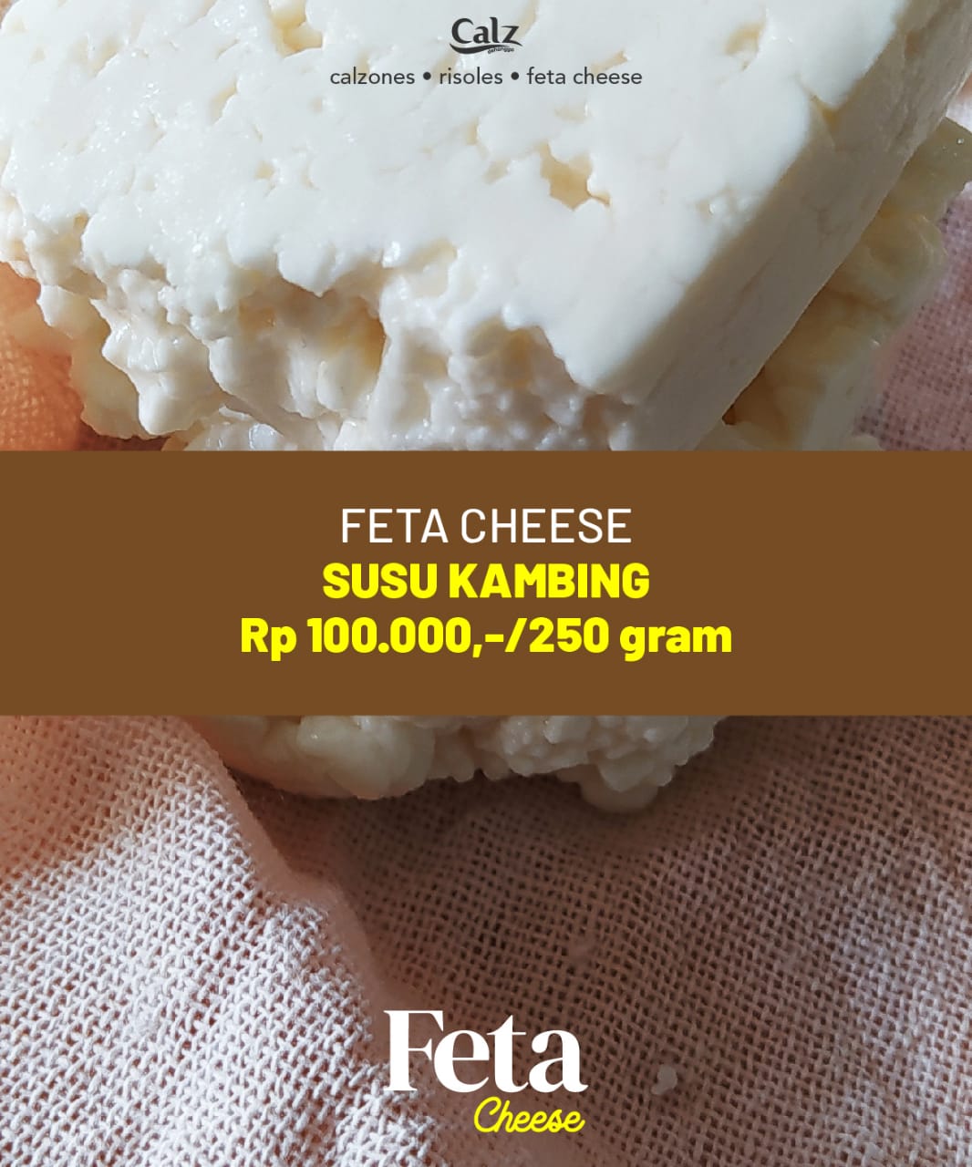 Order Online Keju feta kambing | PaxelMarket