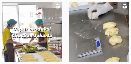 Posting Video Dapur Produksi Produk