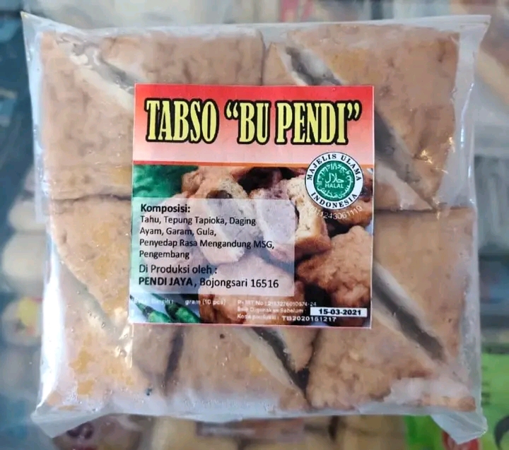 Order Online Tahu Bakso Khas Semarang Bu Pendi Varian Original 10s