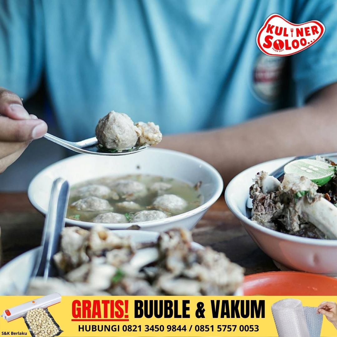 Order Online Bakso Pak Ruk Spesial Balungan Sapi Kuliner Soloo