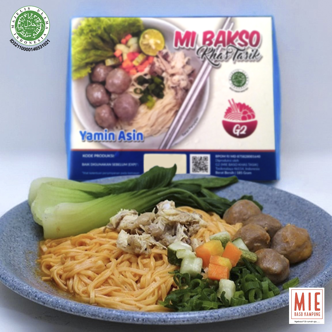 Order Online Mie Bakso Khas Tasik G2 Yamin Asin Paxelmarket