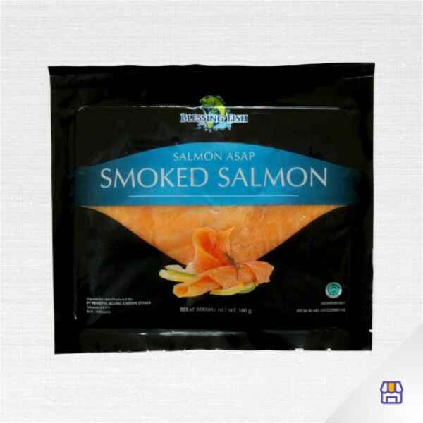 Blessing Fish Smoked Salmon Sliced 100 gr